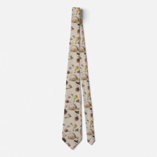 Snail Garden Pet Gastropod Slug Botanical Snails Neck Tie