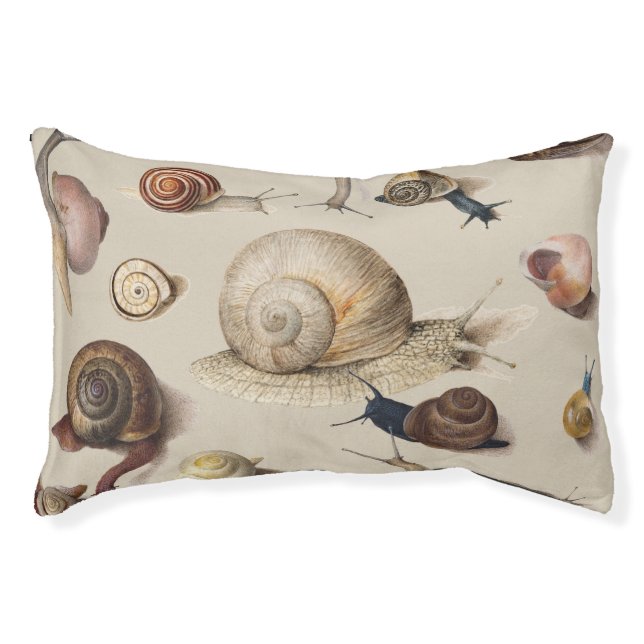 Snail Garden Pet Gastropod Slug Botanical Snails Pet Bed (Front)