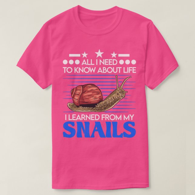 Snail Gift Edible1  T-Shirt (Design Front)