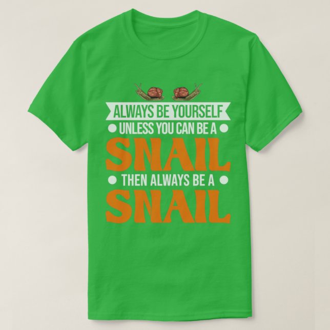 Snail Gift Edible2  T-Shirt (Design Front)