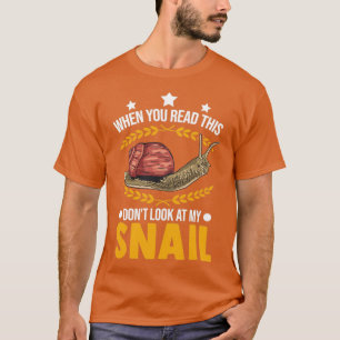 Snail Gift Edible T-Shirt