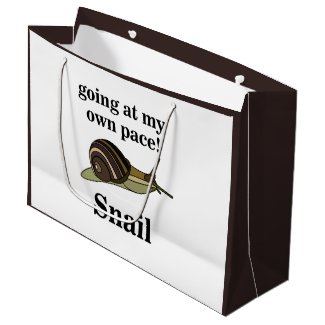 Snail Going At My Own Pace Funny Snail