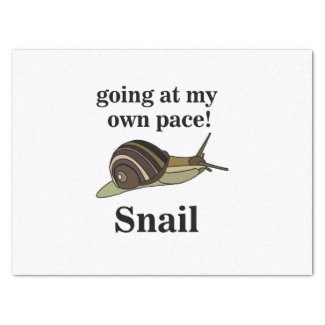 Snail Going At My Own Pace Funny Snail