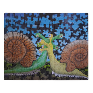 Snail hug puzzle puzzle