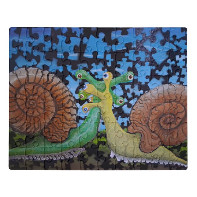 Snail hug puzzle puzzle (Puzzle Horizontal)