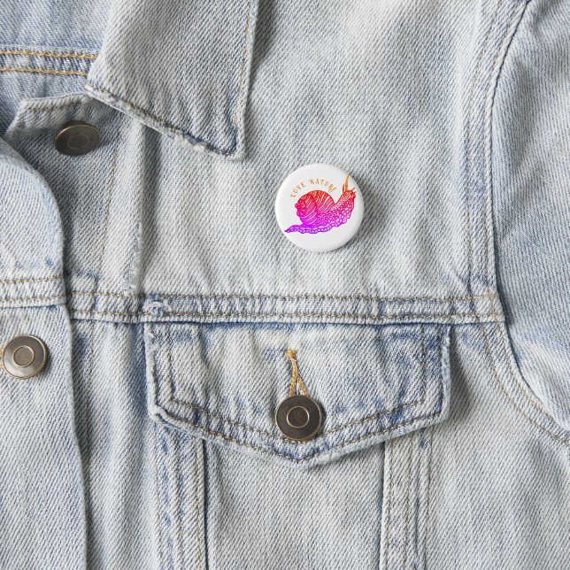 Snail in graphic style button (In Situ)