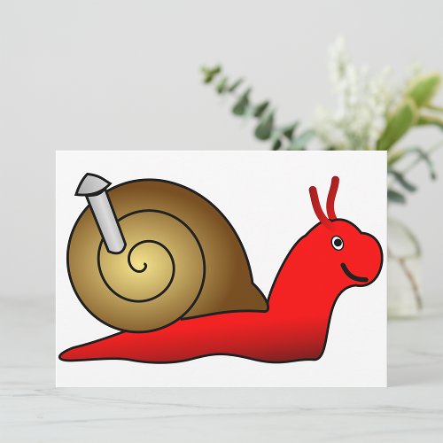 Snail Invitations