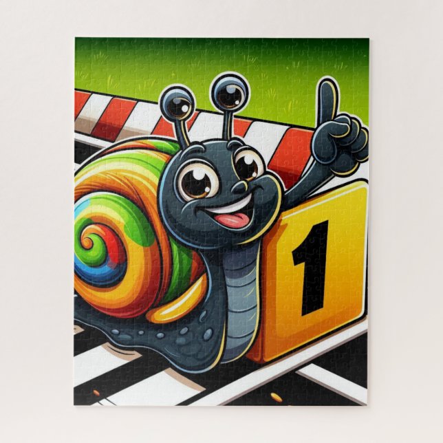 Snail Jigsaw Puzzle (Vertical)