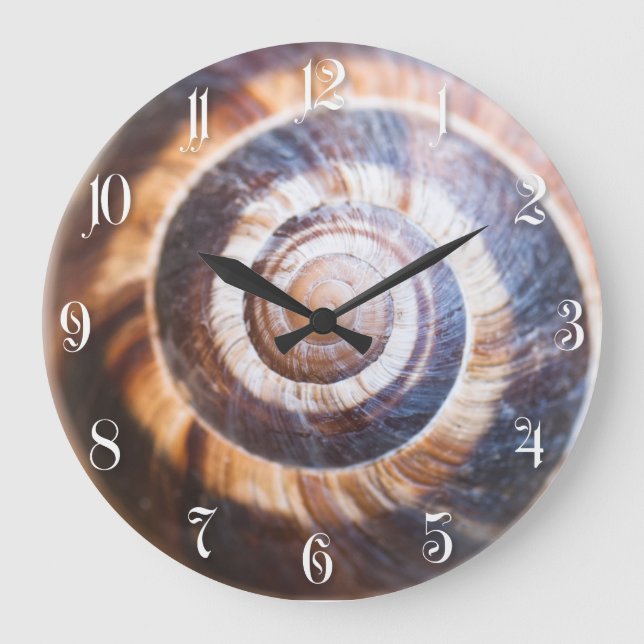 Snail Large Clock