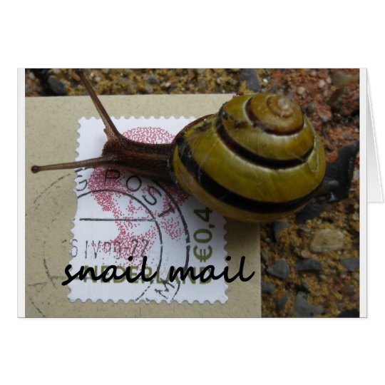 Snail mail card