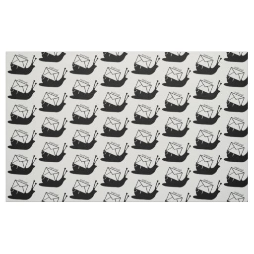 Snail mail fabric