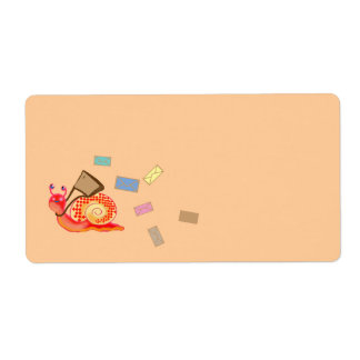 snail mail label