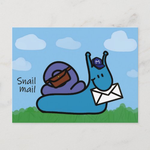 Snail mail postcrossing postcard