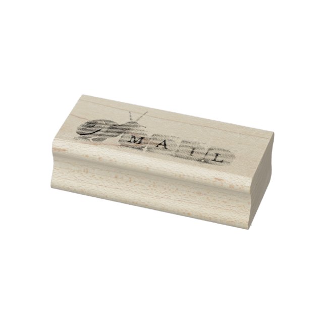 Snail Mail Rubber Stamp (Stamp)