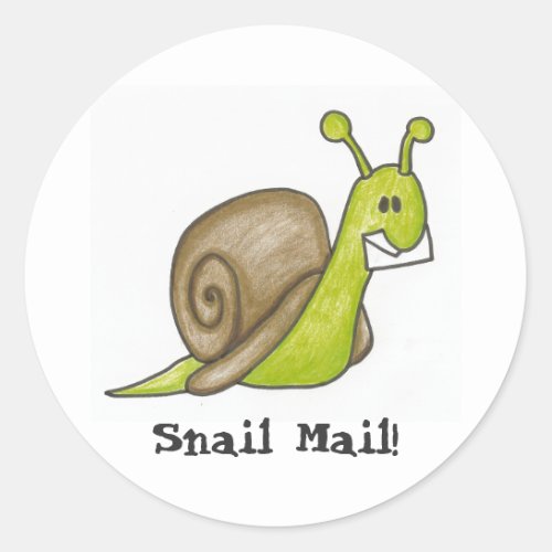 Snail Mail Stickers