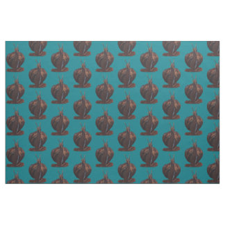 Snail Pastels Drawing Custom Prima Cotton Fabric