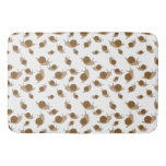 Snail Pattern Bath Mat