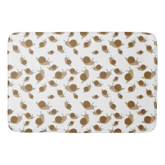 Snail Pattern Bath Mat