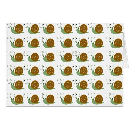 Snail pattern cards (Front Horizontal)