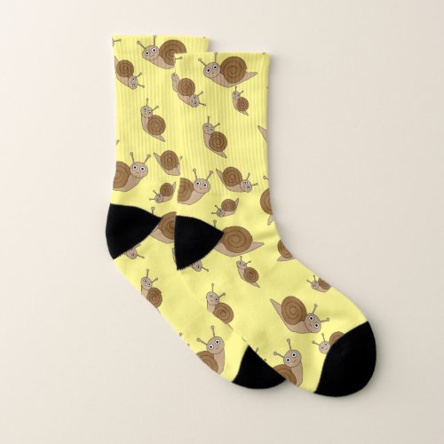 Snail Pattern Socks