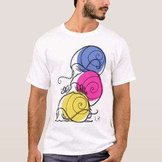 Snail Pile Men's Crew Neck T-Shirt