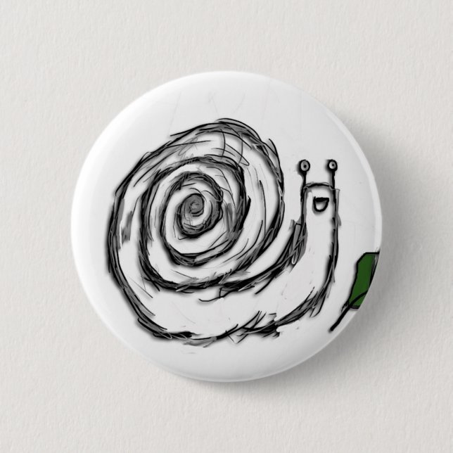 Snail Pinback Button (Front)