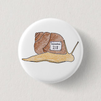 snail pinback button