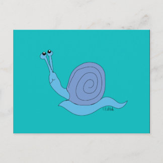 Snail Postcard