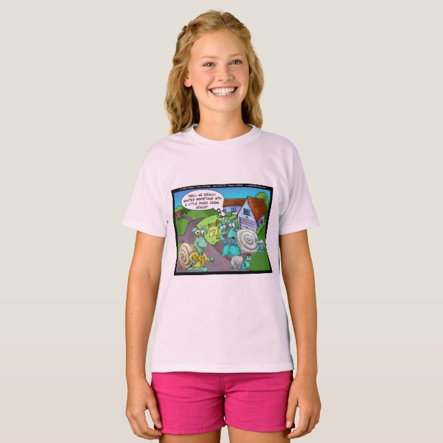 Snail Real Estate Sales Funny Gifts & Collectibles T-Shirt (Front Full)