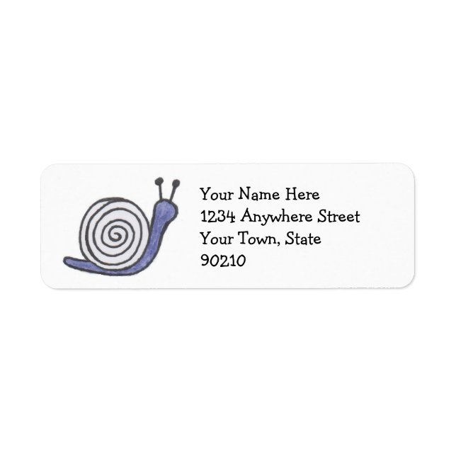 Snail Return Address Labels (Front)
