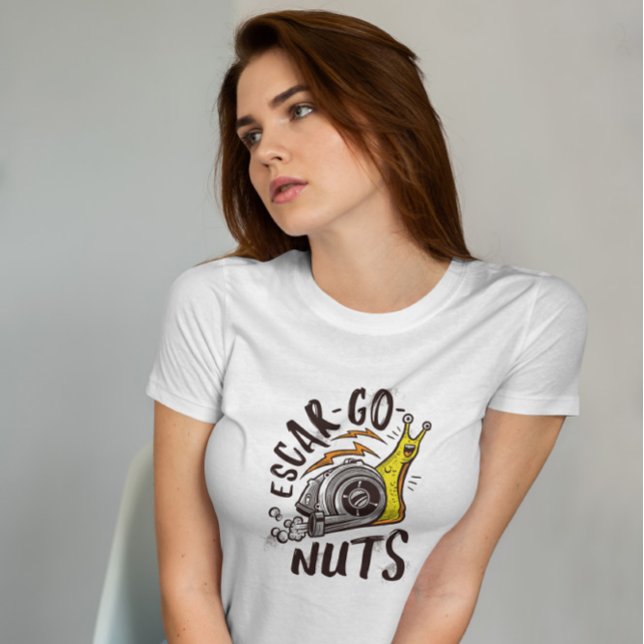 Snail Robot Machine Funny T-Shirt (Creator Uploaded)