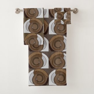 Snail Shells Abstract Pattern
