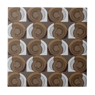 Snail Shells Abstract Pattern