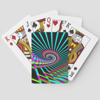 Snail Spiral (Add Word) Poker Cards