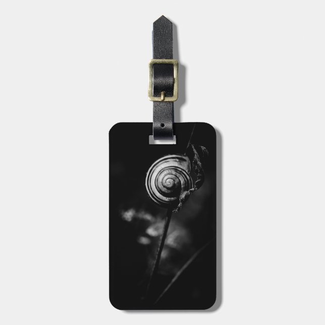 snail tail luggage tag (Front Vertical)