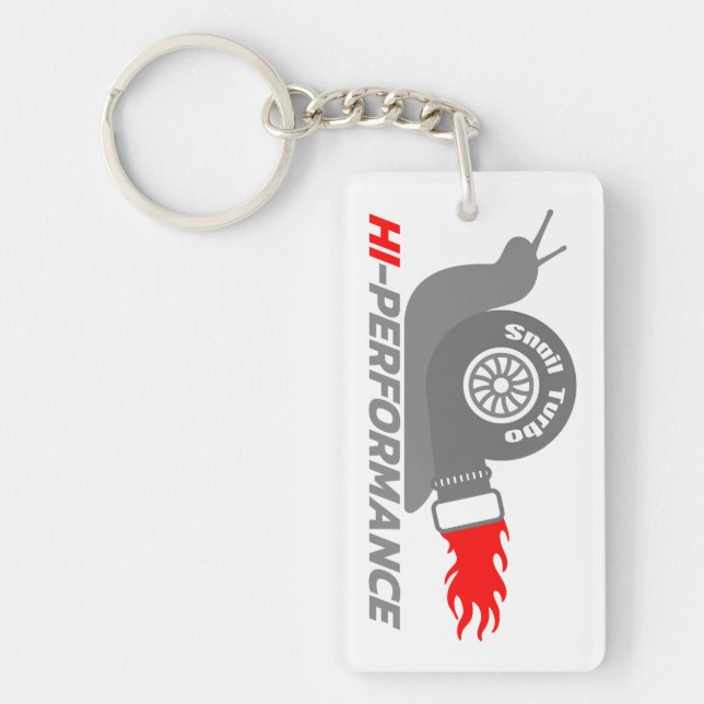 Snail turbo Hi-performance Keychain (Front)