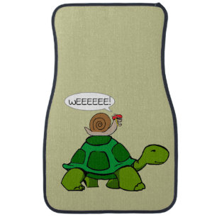 Snail & Turtle - Turbo Duo Car Mat