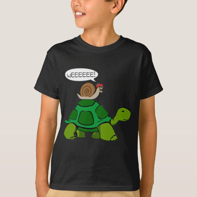 Snail & Turtle - Turbo Duo T-Shirt (Front)