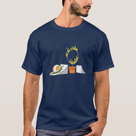 Snail Vs Ring Of Fire T-shirt