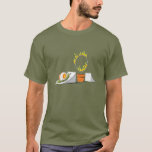 Snail Vs Ring Of Fire T-shirt at Zazzle