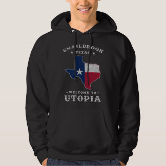 Snailbrook Texas City of Utopia Along the Colorad Hoodie