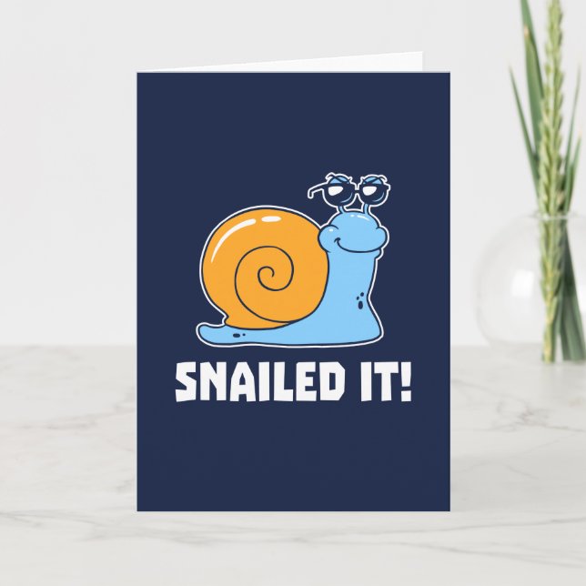 Snailed It Card (Front)