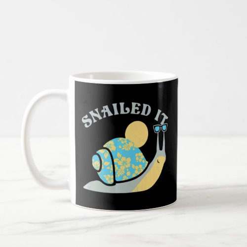 Snailed It Its Party Slime   Snail Love  Coffee Mug