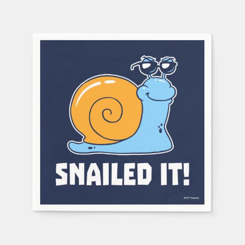 Snailed It Napkins