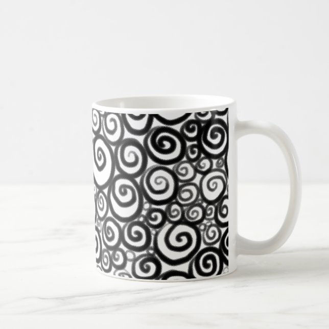 Snails BW Mug (Right)