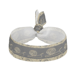 Snails eXi in the bow of the hair Tie