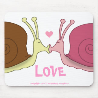 Snails In Love Mousepad