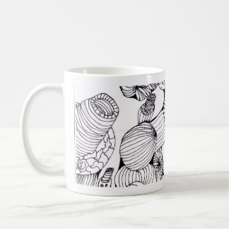 Snails in the sea coffee mug