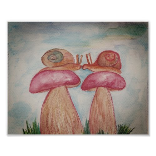 Snails kiss Kodak Professional Photo Paper Satin