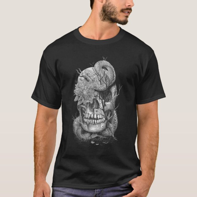 Snake and Skull T-Shirt (Front)
